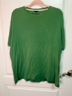 Tommy Hilfiger Green Short Sleeve Crew Neck Tee